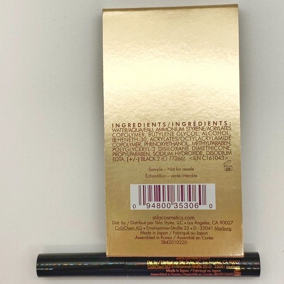 STILA Stay All Day Waterproof Liquid Eyeliner NIB - Picture 6 of 15